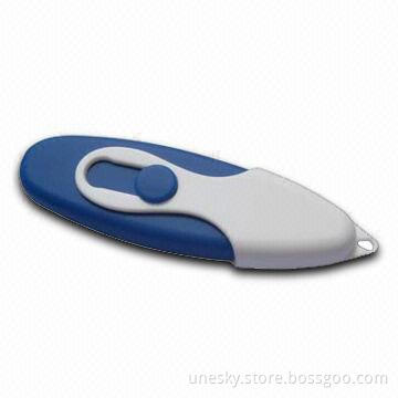 USB Flash Drive with Password Protection and Bootable Functions, 512MB to 16GB Flash Memory Capacity